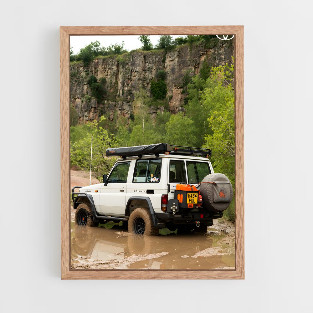 Poster Land Cruiser 70 Épopée Aventureuse – affiche Toyota (vue 4)